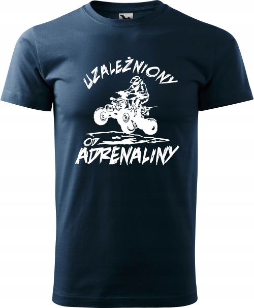 

Męska Koszulka Urodziny Quad Adrenalina
