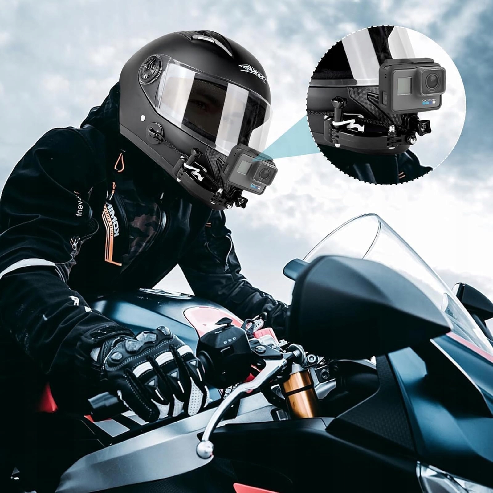 Ramię Przedłużające GoPro Hero Adapter Obrotowy Gięty SHIPEEKIN — miniatura 6