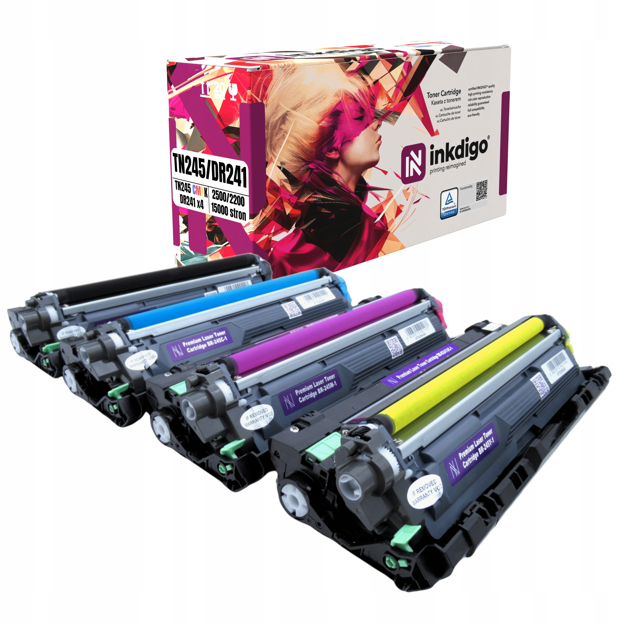 Tonery 4 Bubny pro tiskárnu Brother HL-3150 Cmyk