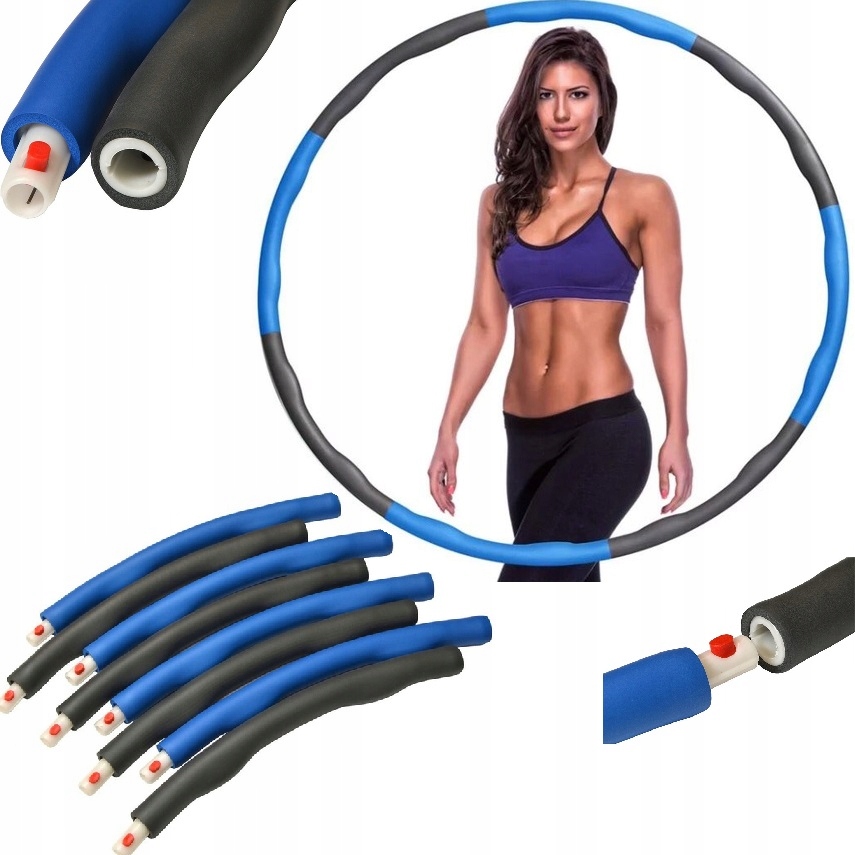 

Hula Hop Odchudzające Z Masażerem 95cm Eb Fit