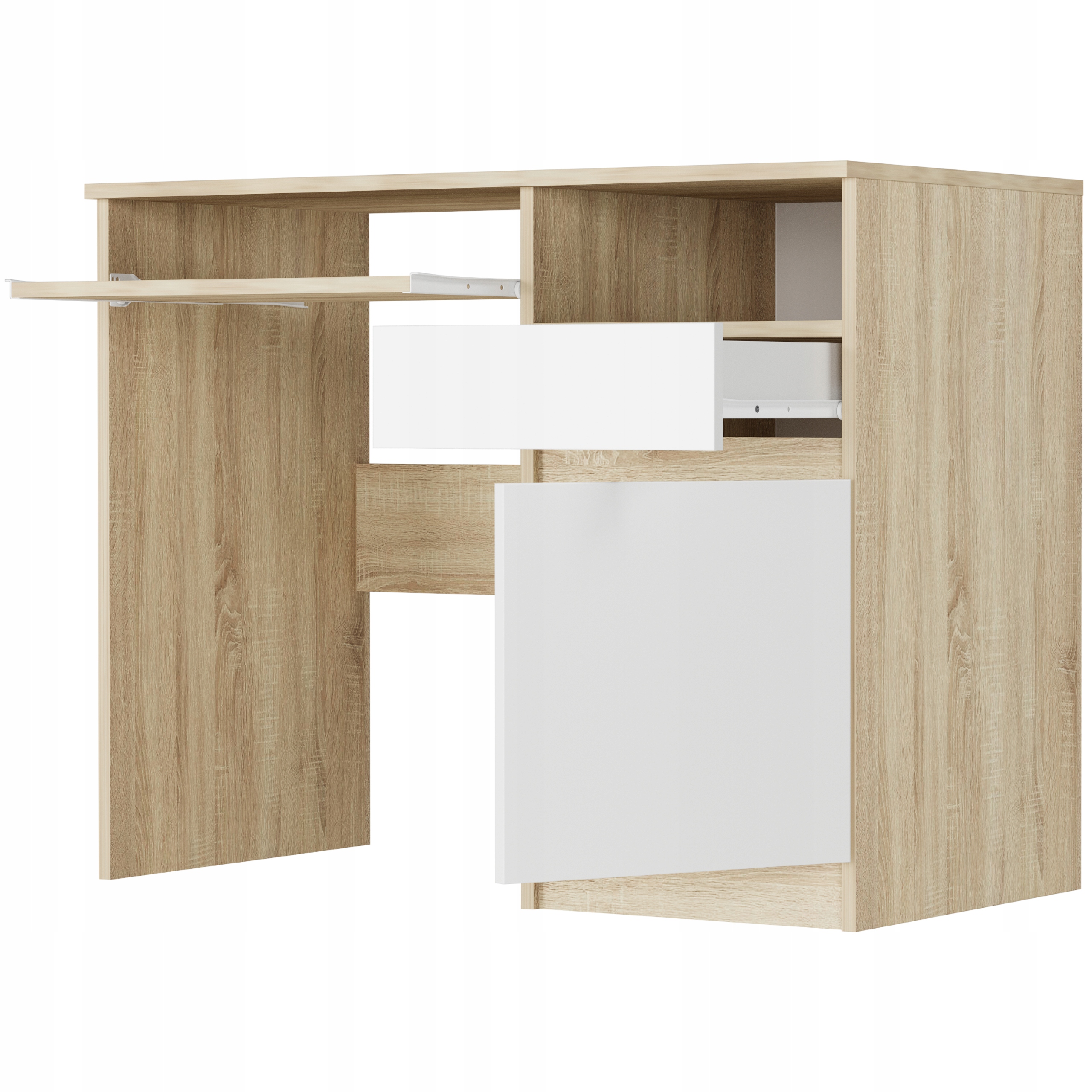 Meble biurko stolik 96cm N-35 MIX SONOMA