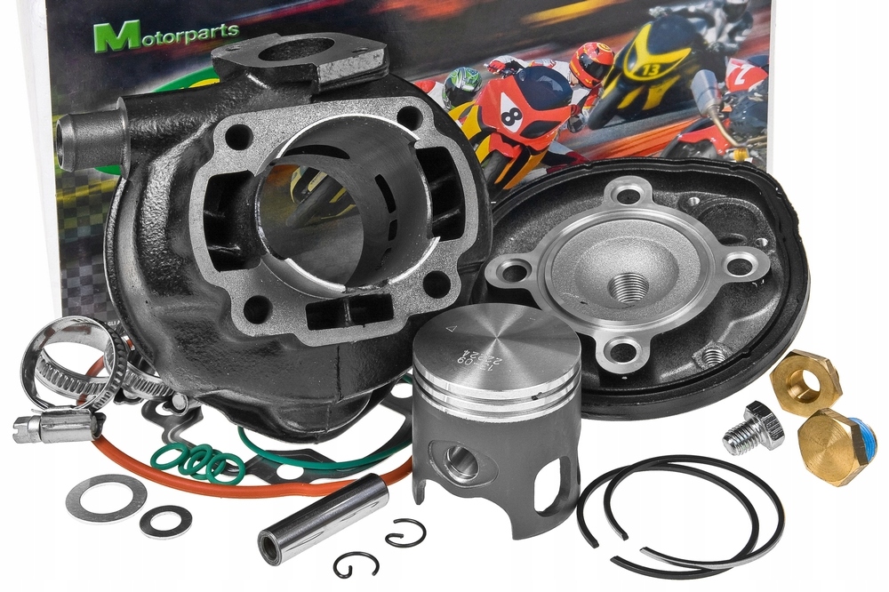 Sada valca Black Trophy 70cc, Yamaha Aerox Jog Malaguti F12 F15