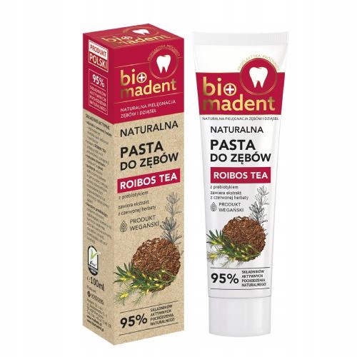 Bio Madent Naturalna pasta do zębów Roibos Tea