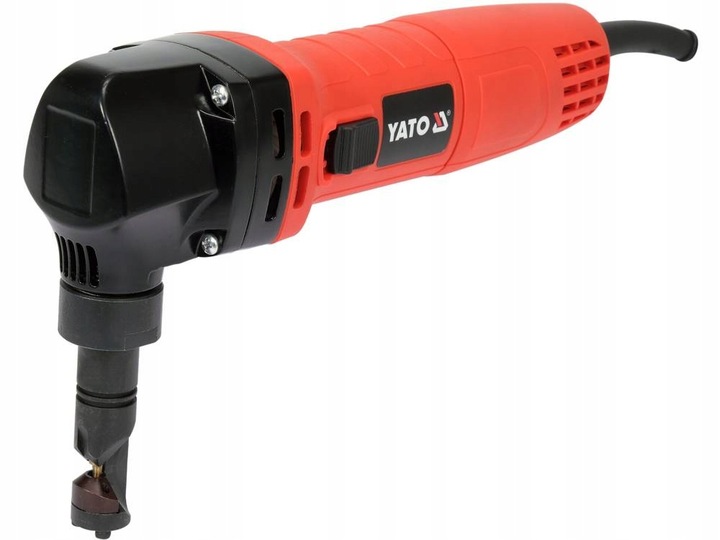 YATO NIBBLER NOŻYCE DO CIĘCIA BLACHY KAROSERII AUT 600W Kod producenta Wiertarka elektryczna do cięcia płyt