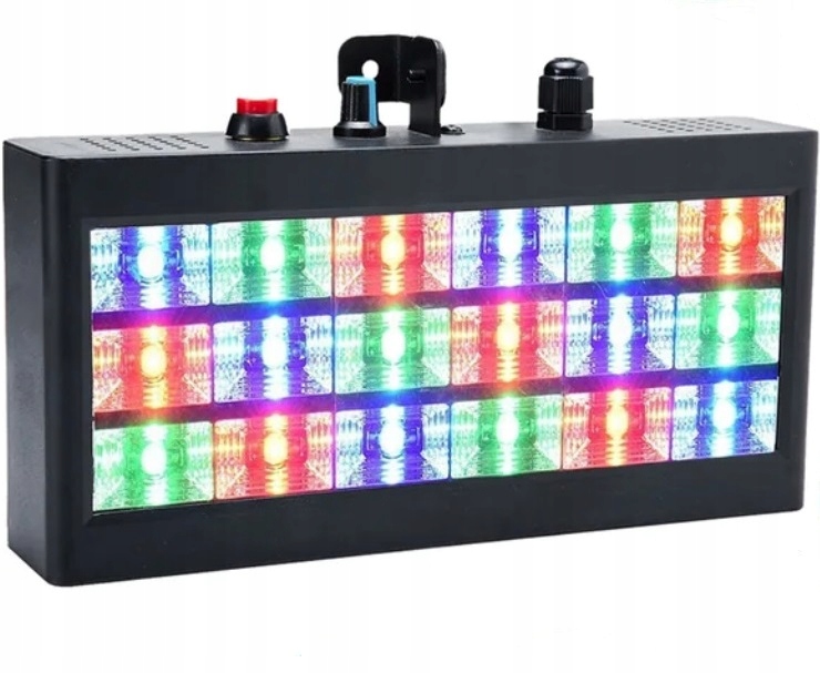 Stroboskop BUDMAR 18 LED zasilanie sieciowe