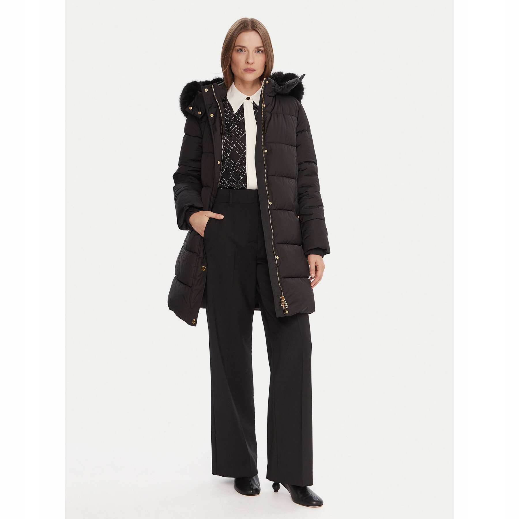 Marciano Guess Damskie Kurtka zimowa Czarny