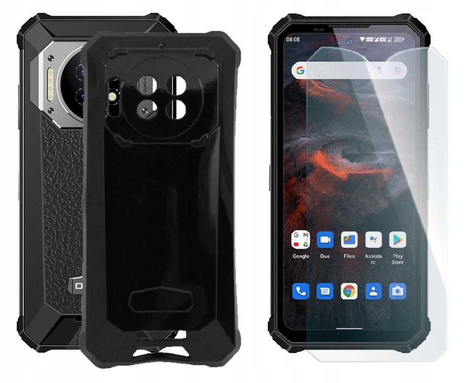 

Etui Jelly Case do Oukitel WP19 czarne +szkło