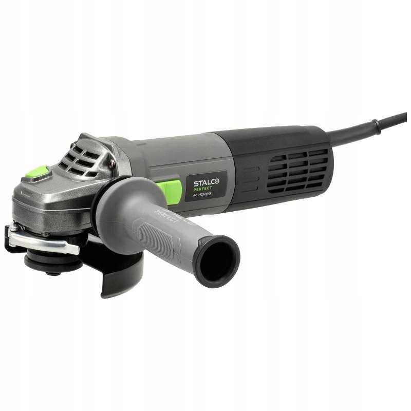 Bruska úhlová, 125 mm, 1400 W, AG125QVS, Stalco