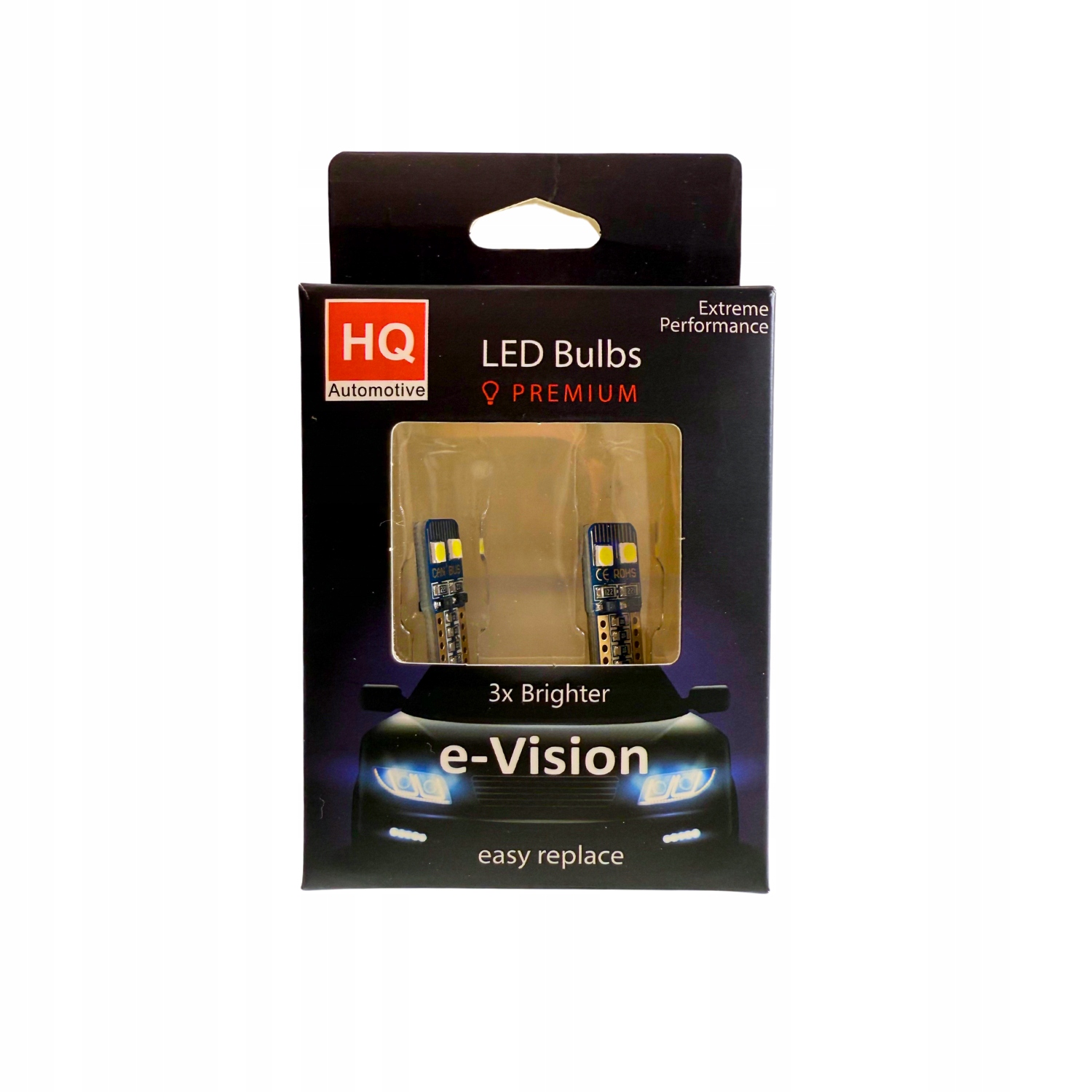 Żarówki Led W5W T10 Canbus Biała 6000K Premium 4 Led SMD3030