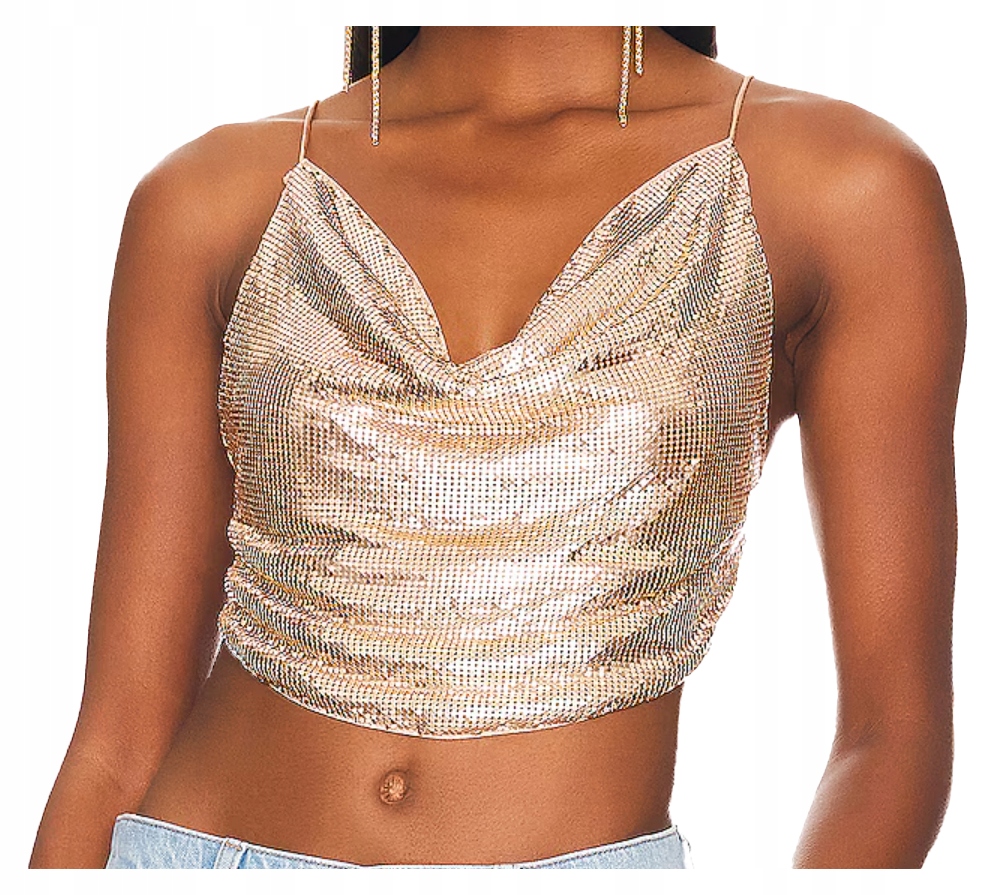 Alice Olivia Sheena Chainmail Slip Tank vel. L