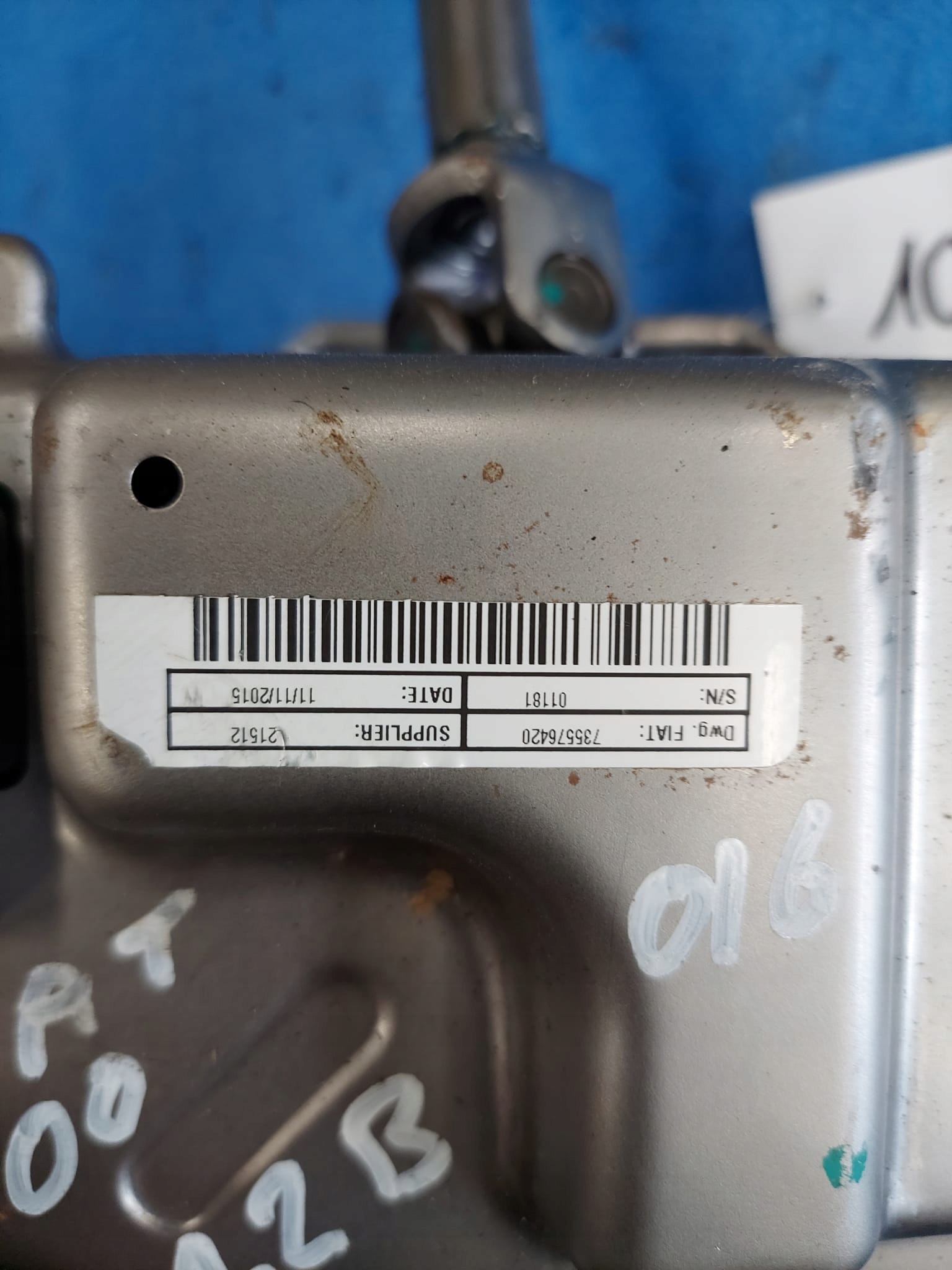 FIAT 500 control electrics 2816037210b