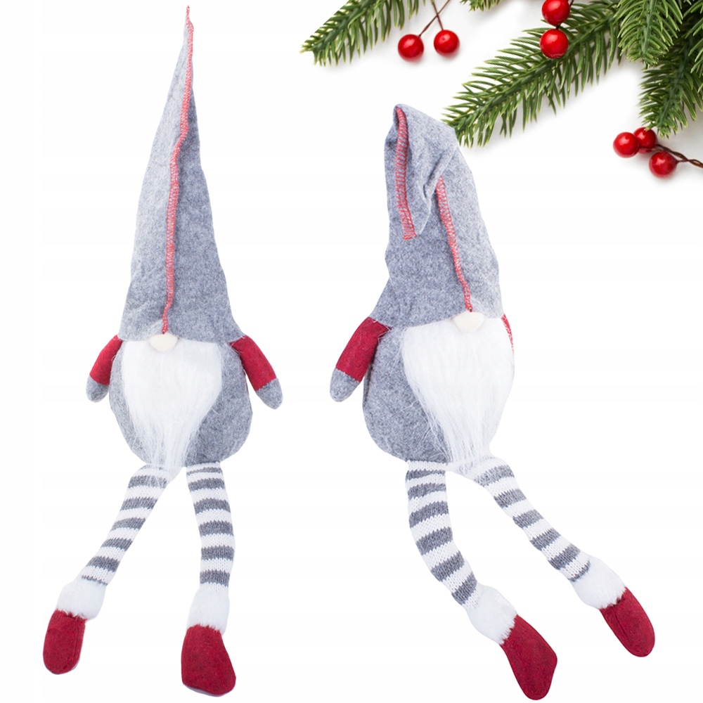 MIKOŁAJ SKRZAT KRASNAL ŚWIĄTECZNY GNOM POD CHOINKĘ