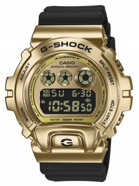 Pánské Hodinky Casio G-shock GM-6900G-9ER Datumovka Stopky 200 M Pro Kluka