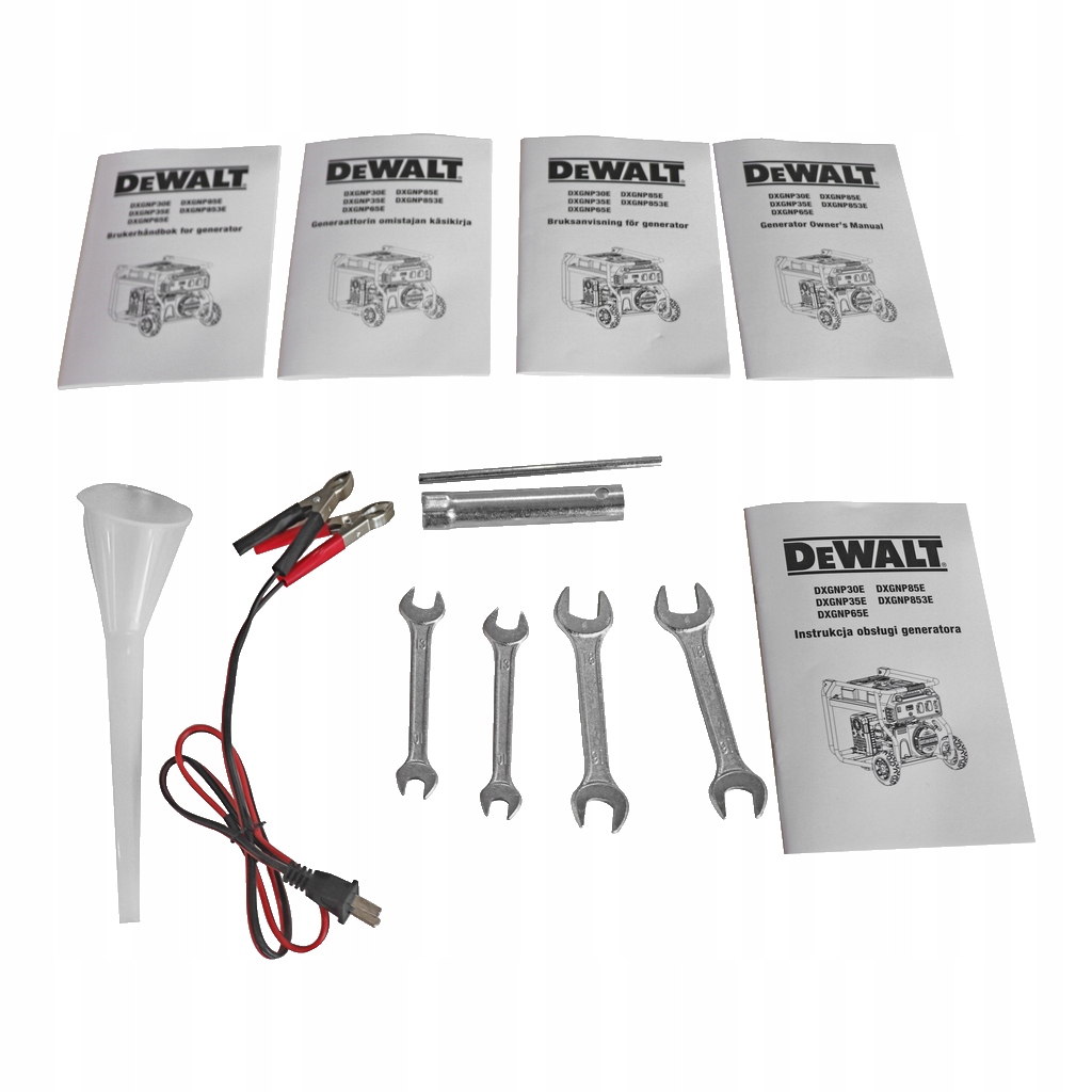 Agregat prądotwórczy DeWalt Rodzaj paliwa benzyna
