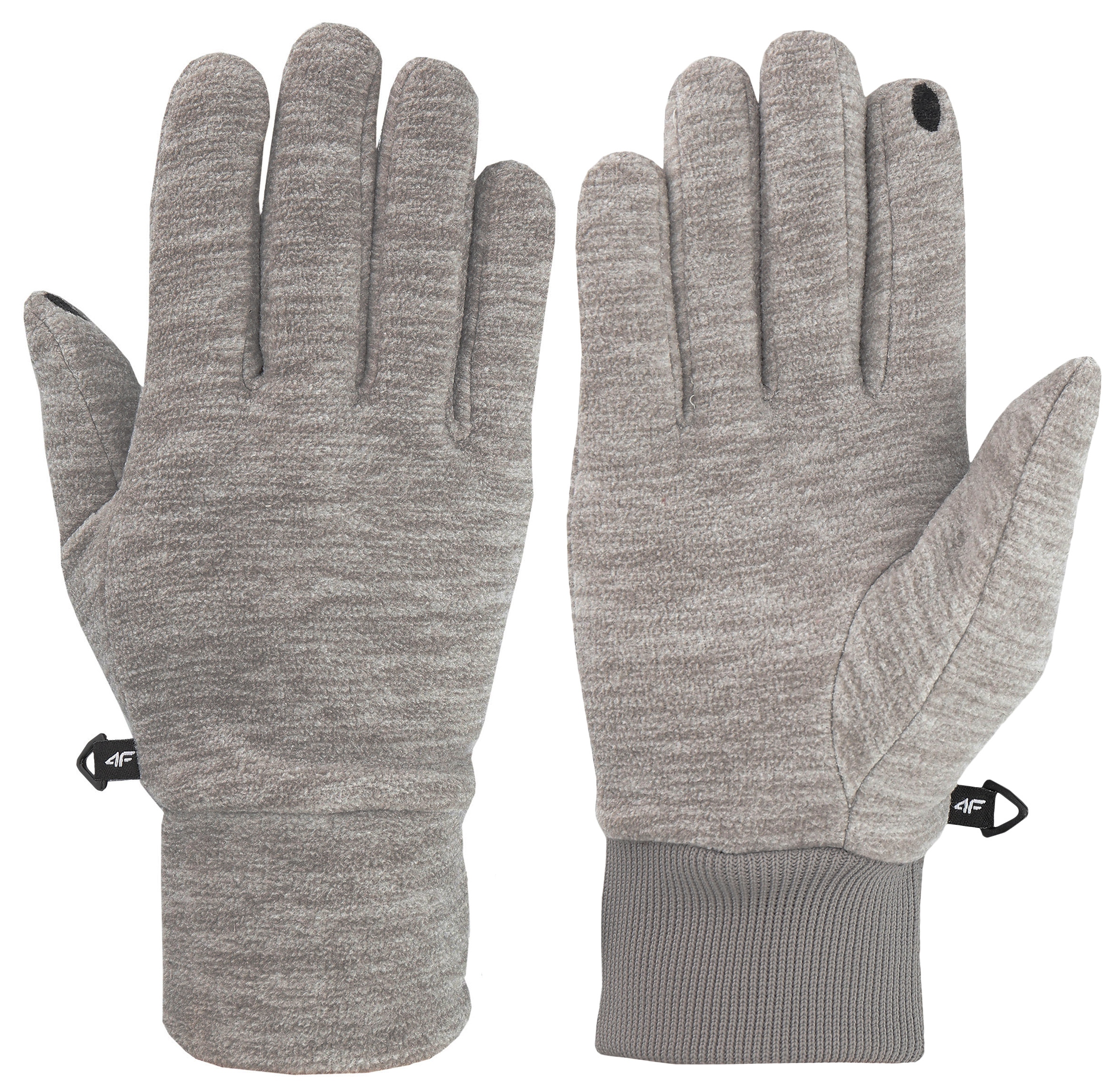 RĘKAWICZKI polarowe 4F ZIMOWE DOTYKOWE SMARTFON XS