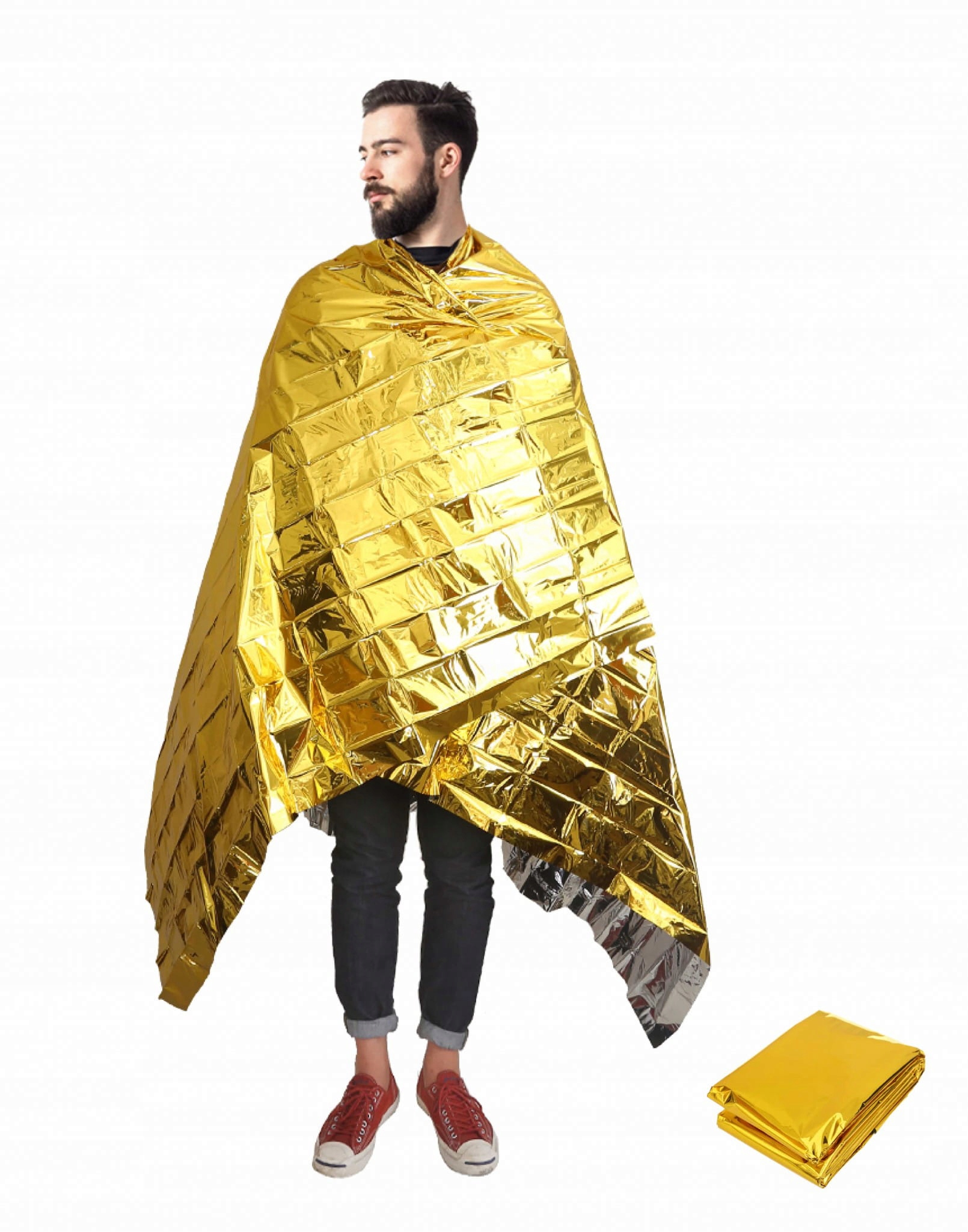 KOC RATUNKOWY TERMICZNY NCR 160x210cm Folia ŻYCIA Wyrób medyczny tak