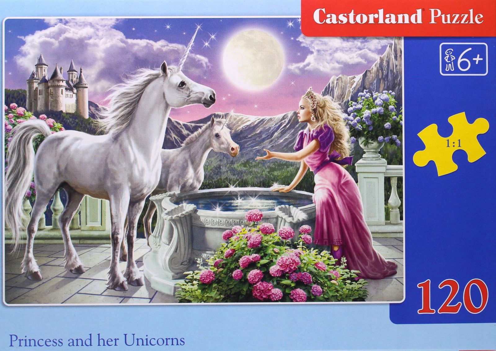 

Castor 120 El. Księżniczka (puzzle)