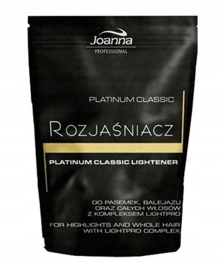 

Joanna Rozjaśniacz Bezpyłowy Złoty 500 G