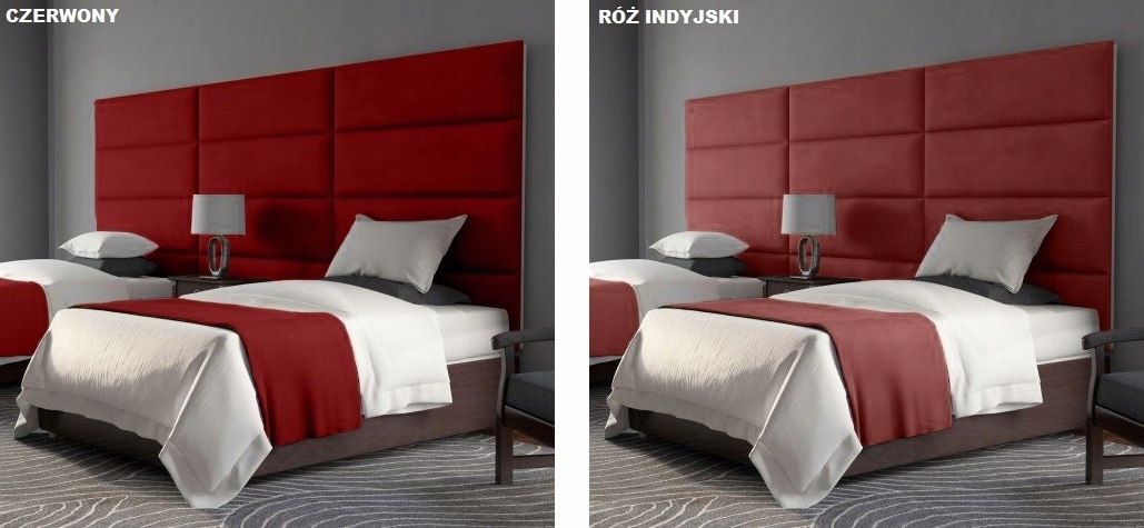 30X30 PANELE ŚCIENNE TAPICEROWANE WELUR ZAGŁÓWEK Grubość 35 mm