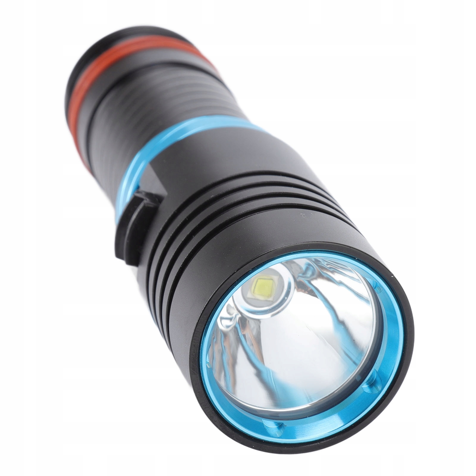 Latarka Wodoszczelna Led Do Nurkowania Mocna Nurek IPX8 5000LM