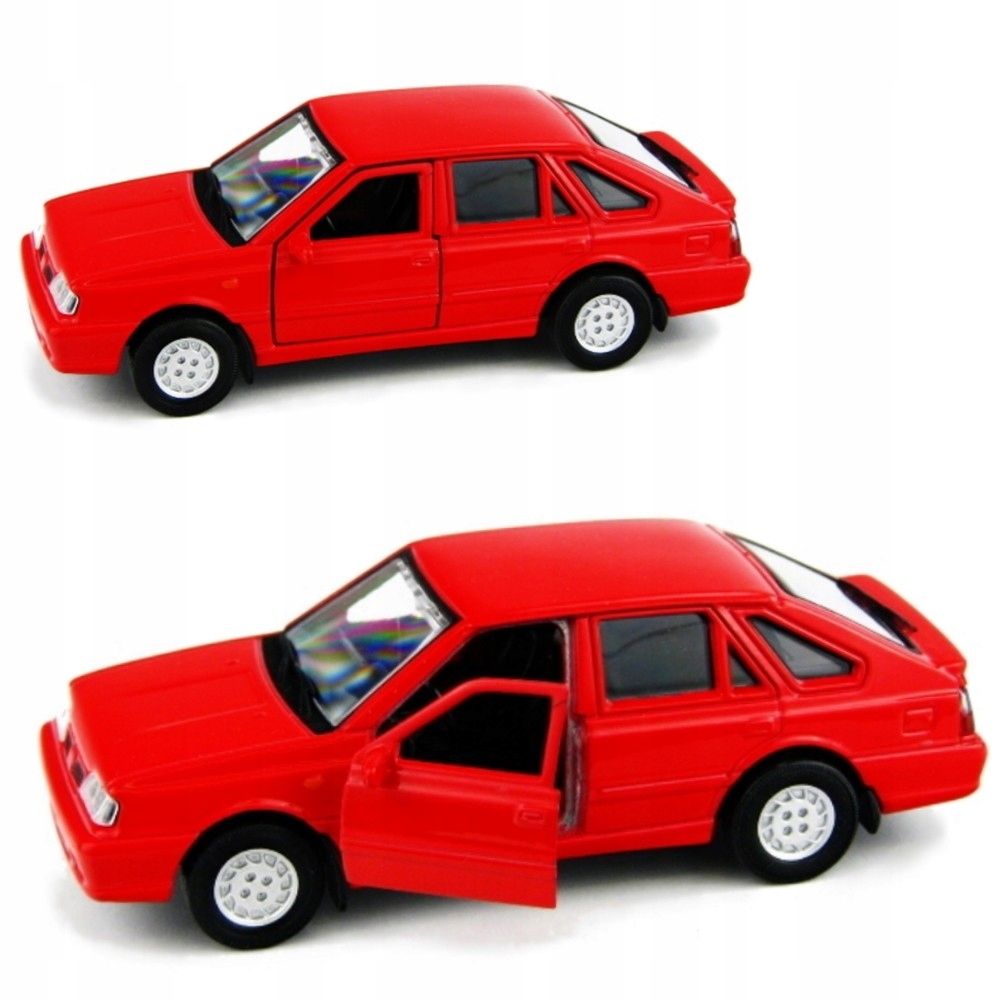 Auto Samochód Polonez Caro 1:39 czerwony WELLY Model Polonez Caro Plus