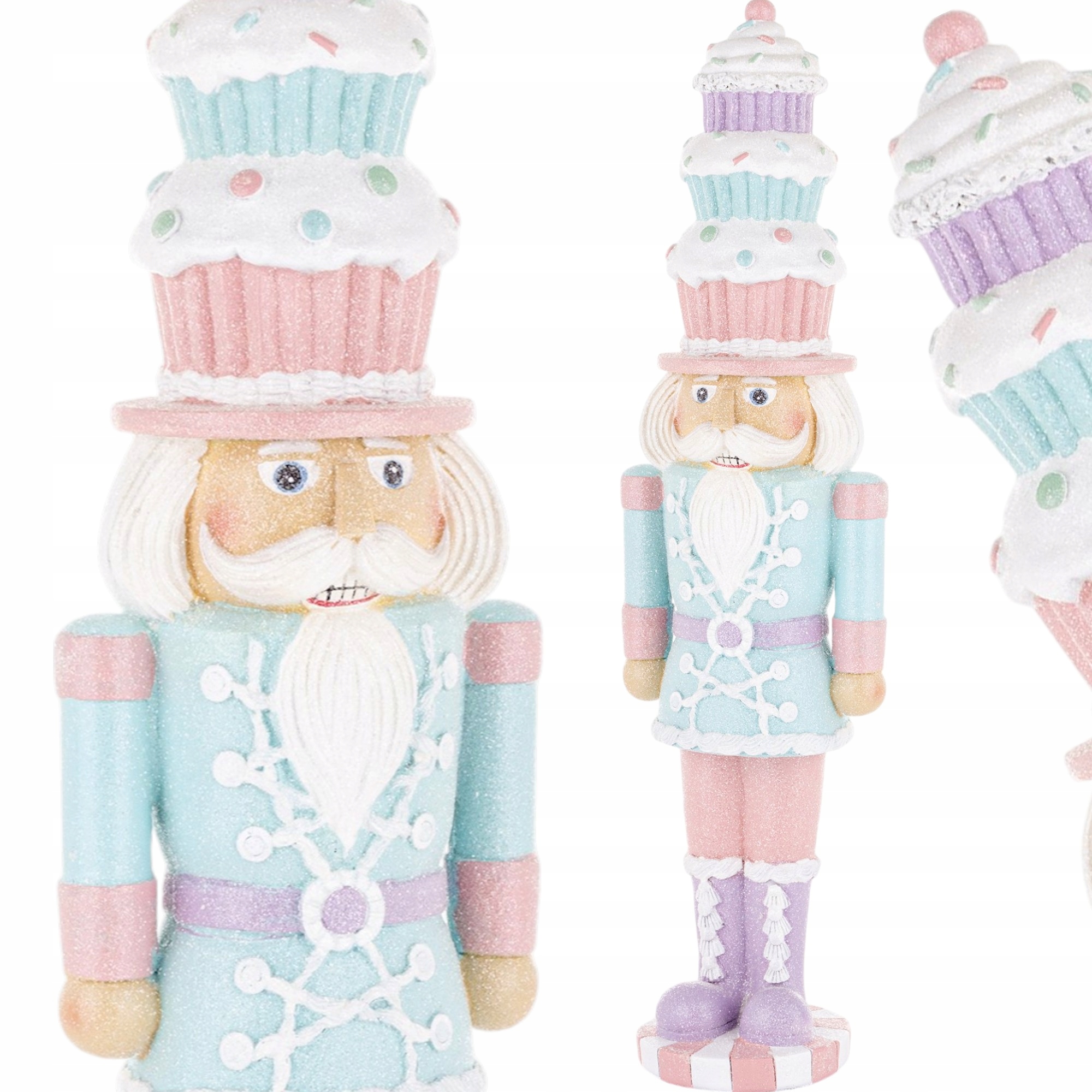 Louskáček 46 cm pastelová figurka vánoční dárek