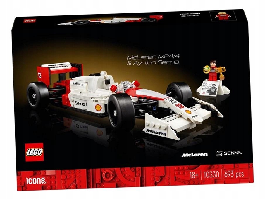 Lego(r) Icons 10330 Mclaren MP4/4 A Ayrton Senna