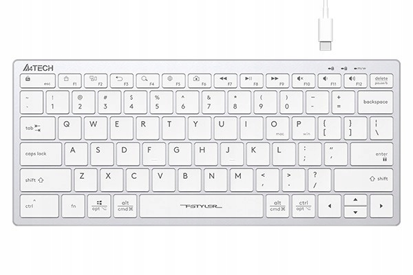 A4tech Klávesnice FX51, kancelářská klávesnice, membránová, bezdrátová…