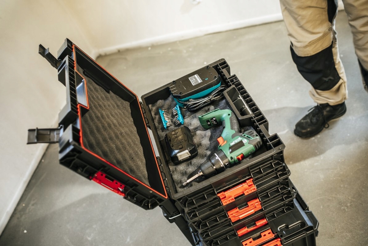 SKRZYNKA ORGANIZER WALIZKA QBRICK PRO TOOLCASE Pojemność 11 l