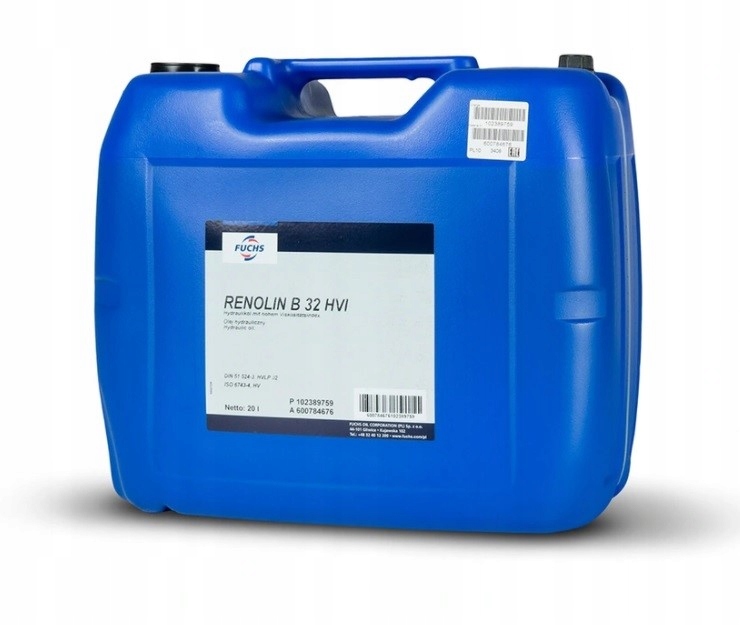 FUCHS RENOLIN B 32 HVI Olej hydrau HV HVLP 20L