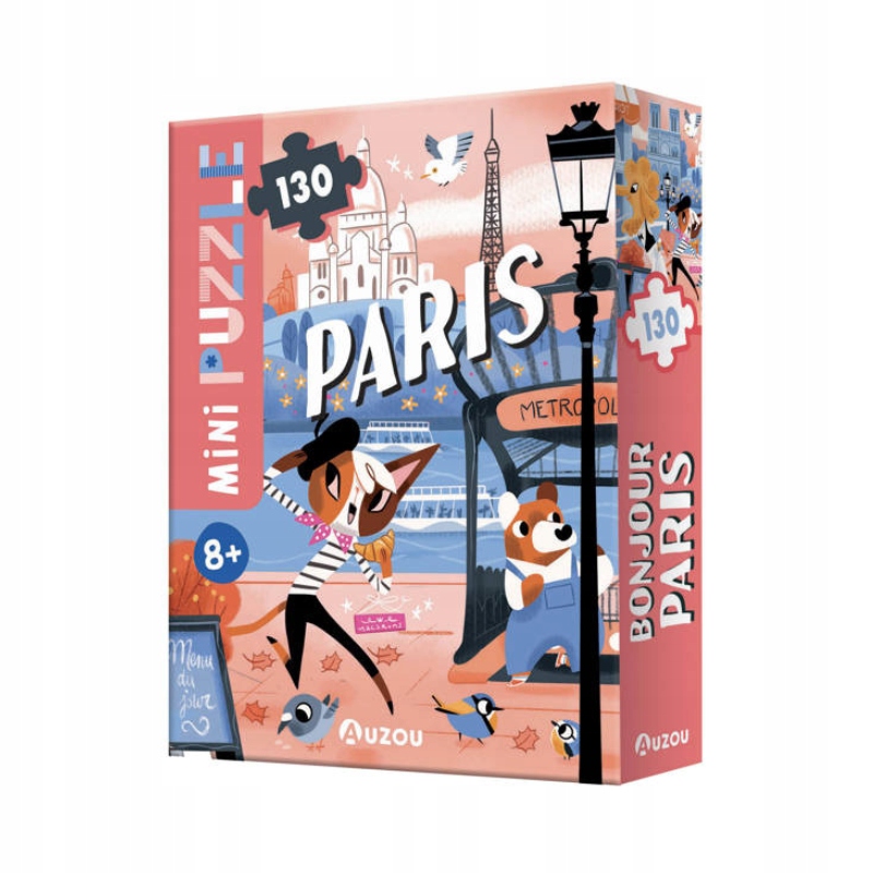 

Auzou: Puzzle Bonjour Paris 130 el.