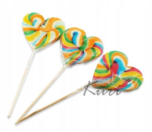 Levně Lízátko Roksana srdce ovocné/Valentýn/EX