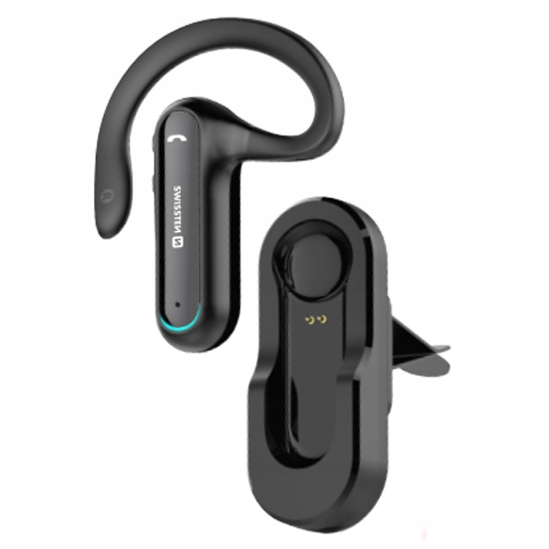 Swissten Dock Earpiece bluetooth headset Černý