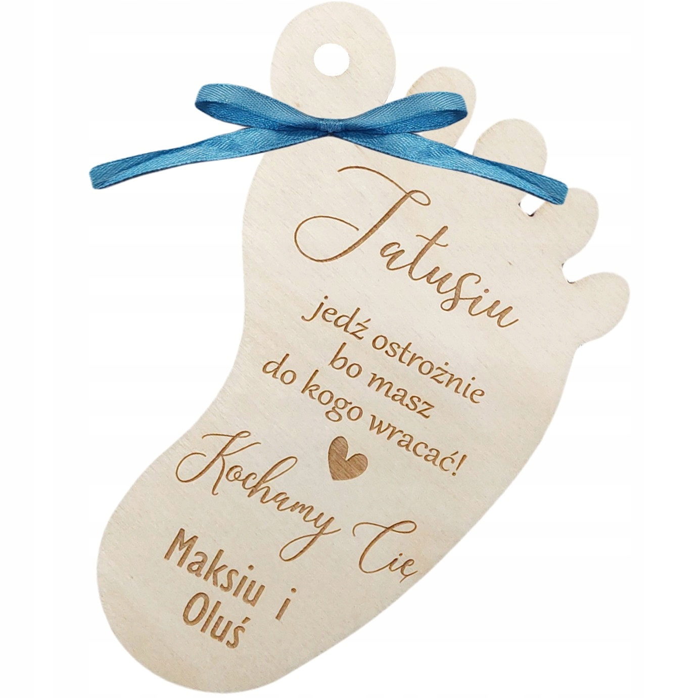 Přívěsek Do Auta Tatínek, Jezdi Opatrně, Noha