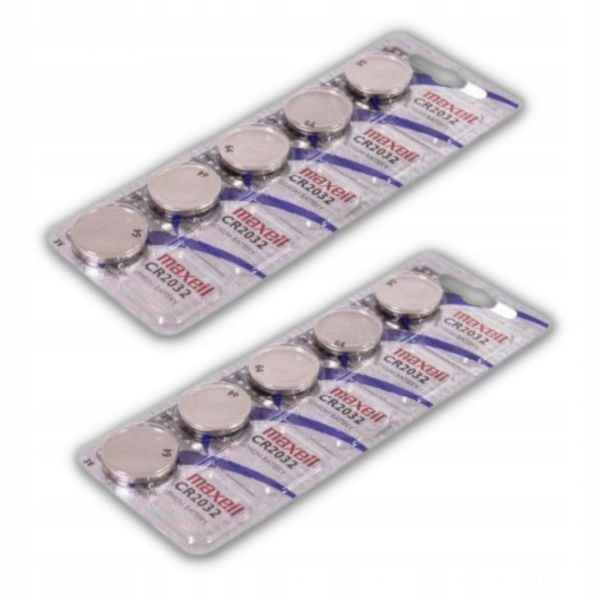 

Baterie Maxell CR2032 3,0V 5 szt. blister x 2 op.