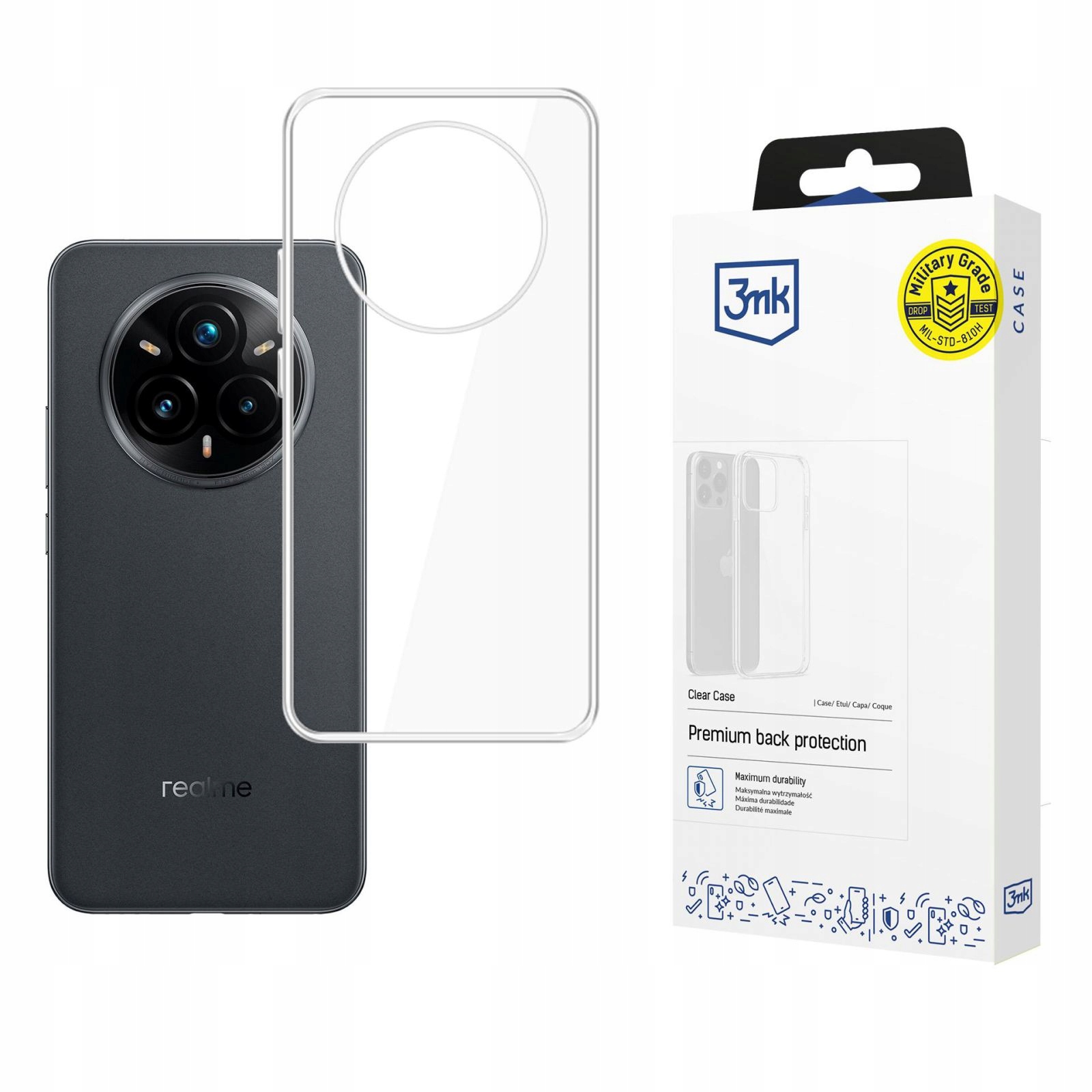 Realme 14 Pro+ 3MK Clear Case