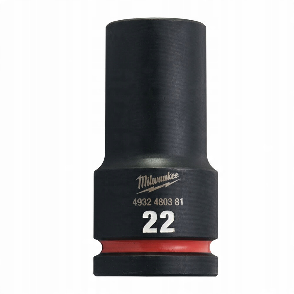 

Nasadka Udarowa Długa Milwaukee 3/4'' Std 22 mm