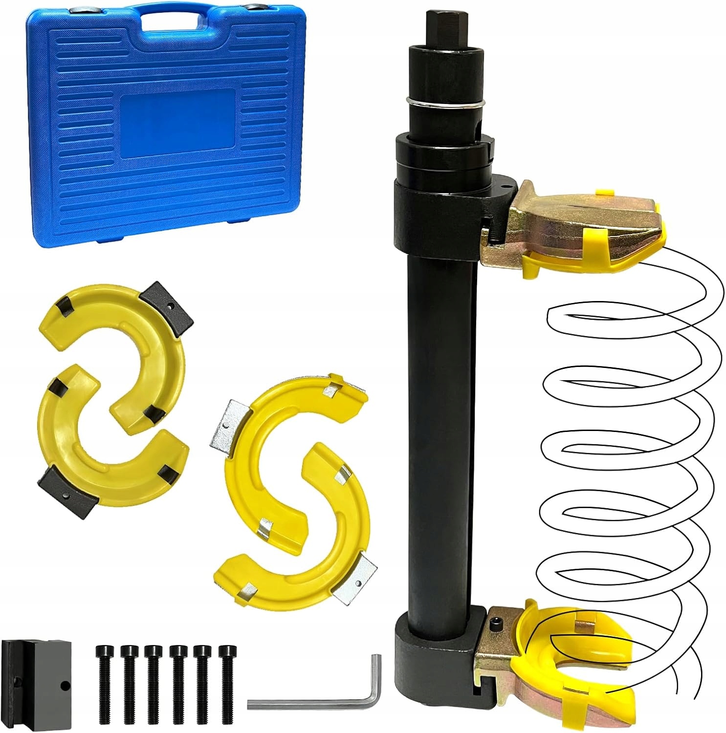 Mechanický Sťahovák Pružín 1,5T Mcpherson Kovaný S Pevným Krytom
