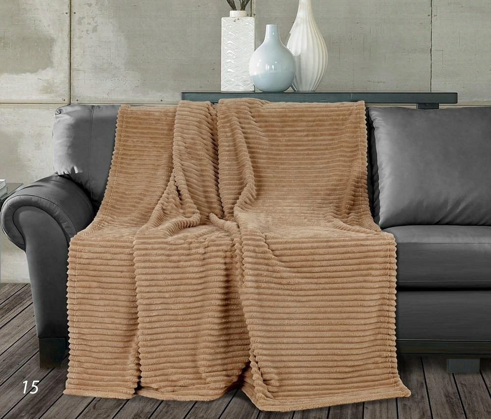 Deka z mikrovlákna 150x200 Diuna béžová Matex