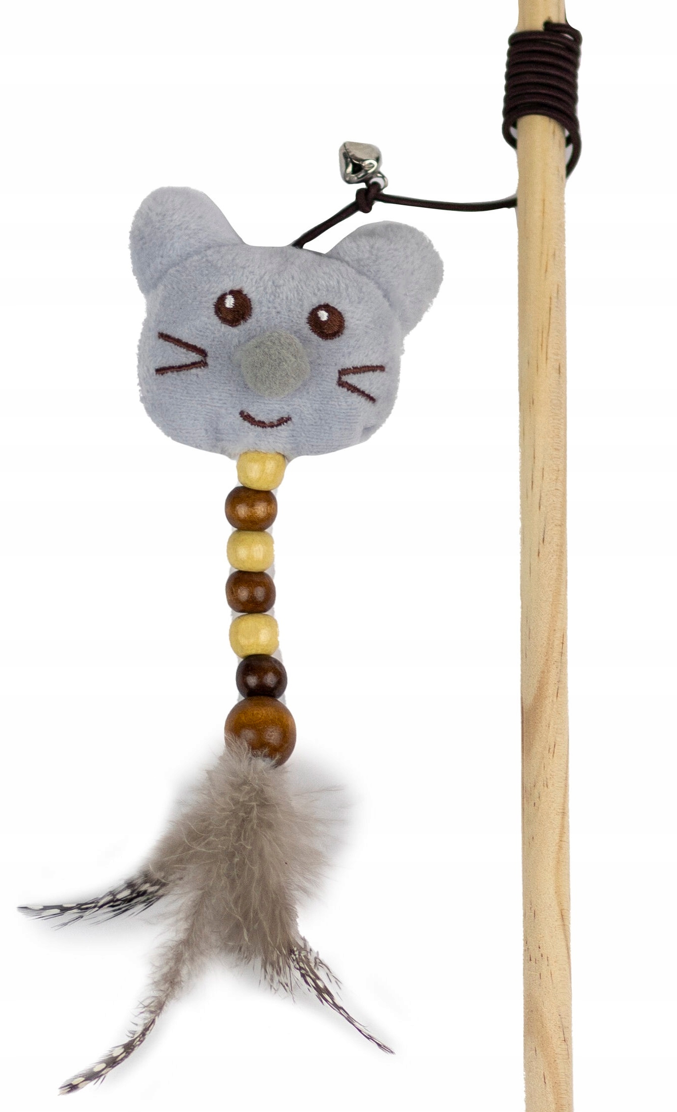іграшка кішка вудка з плюшевою головою миші код виробника CT564