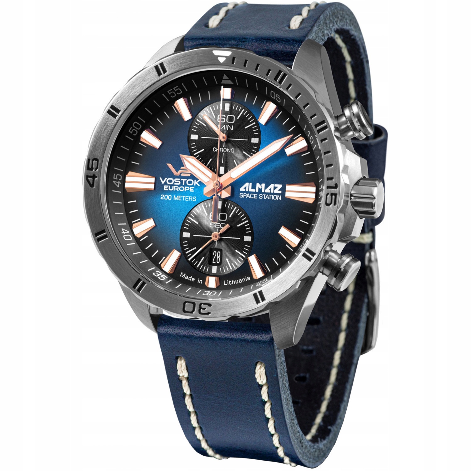 Pánské Hodinky Vostok Europe 6S11-320A675 modré