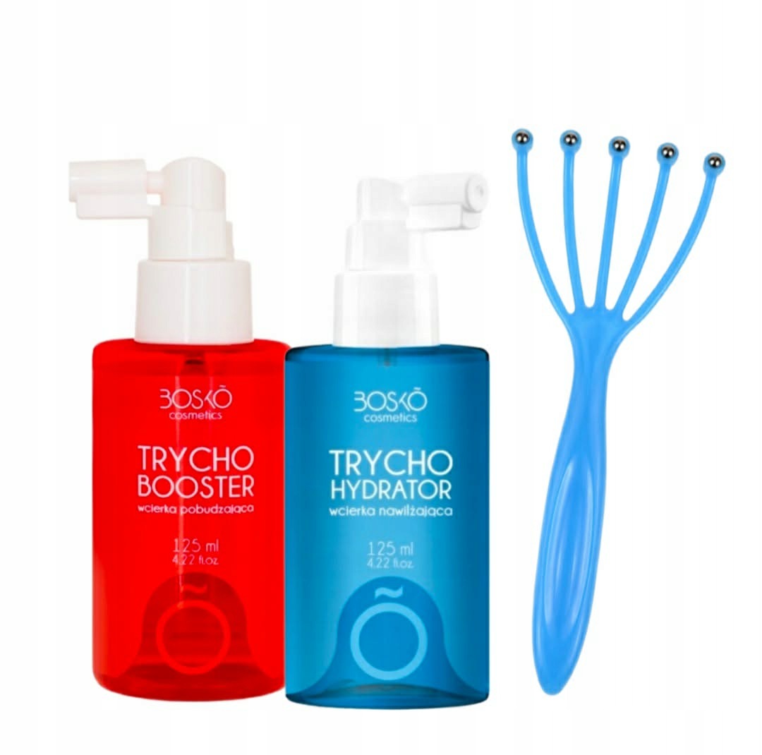 Bosko Cosmetics zestaw wcierka pobudzająca wcierka nawilżająca 2x125 ml