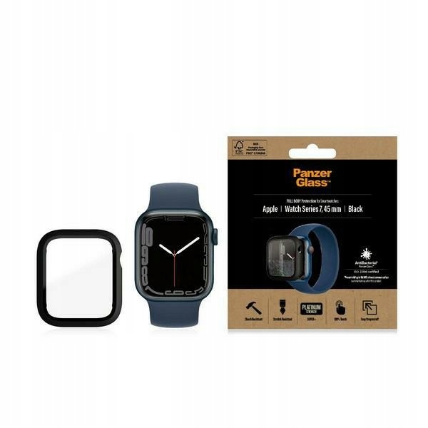 PanzerGlass Full Body Apple Watch 7/8 45 mm černá/černá Ab 3664