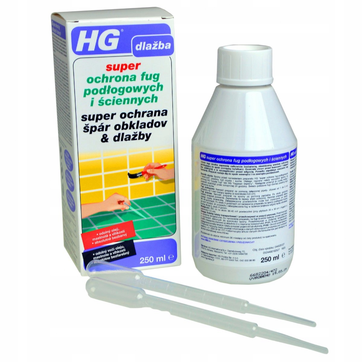 

Hg ochrona fug podłogowych i ściennych 250ml