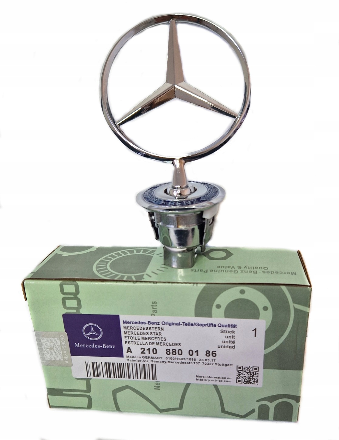 Mercedes emblemat celownik gwiazda na maskę A2108800186