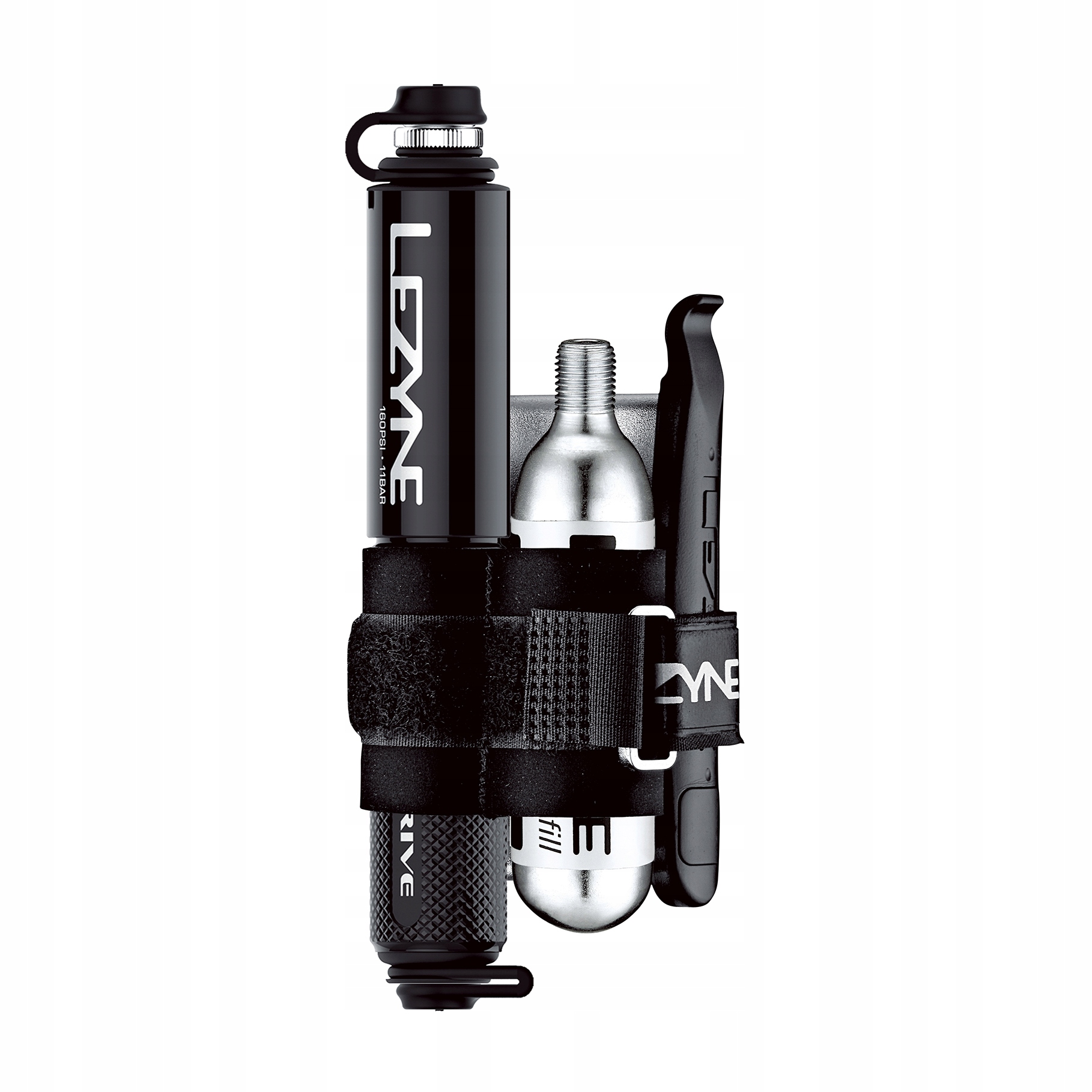 Lezyne Lezyne Pump Hand Pocket Drive Loaded Black (1-mp-pkdrl-v104)