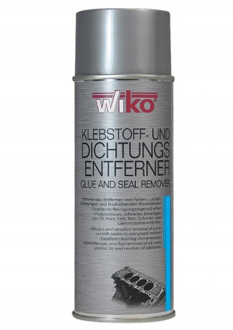 Środek do usuwania resztek kleju uszczelek Mocny spray Wiko 400 ml