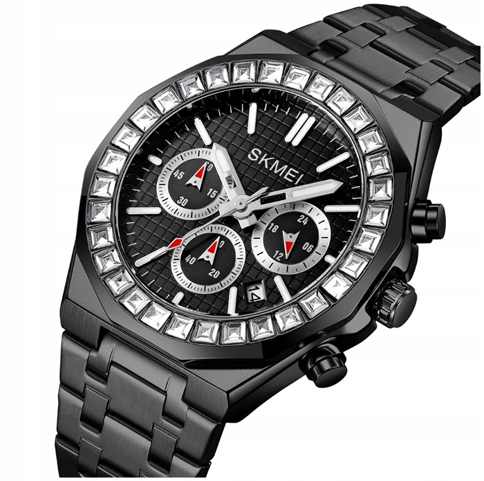 Pánské hodinky Skmei , náramek, chronograf, datumovka , business