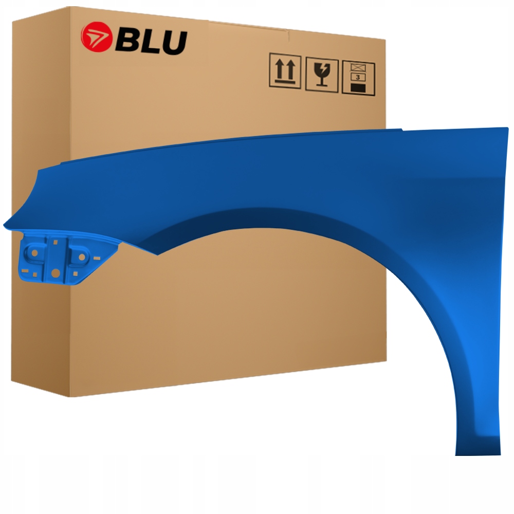 Blu Blatník Vw Eos LR5Z levý modrý 06-15 přední