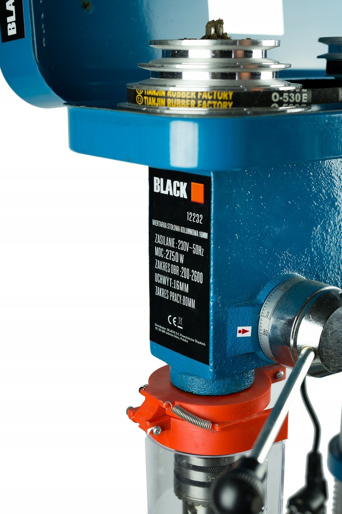 WIERTARKA STOŁOWA KOLUMNOWA 16MM ZESTAW WIERTEŁ GRATIS Kod producenta 12232